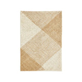 Maelan Teppich aus Jute und Baumwolle kariert natur 160 x 230 cm von Kave Home – Bild 1