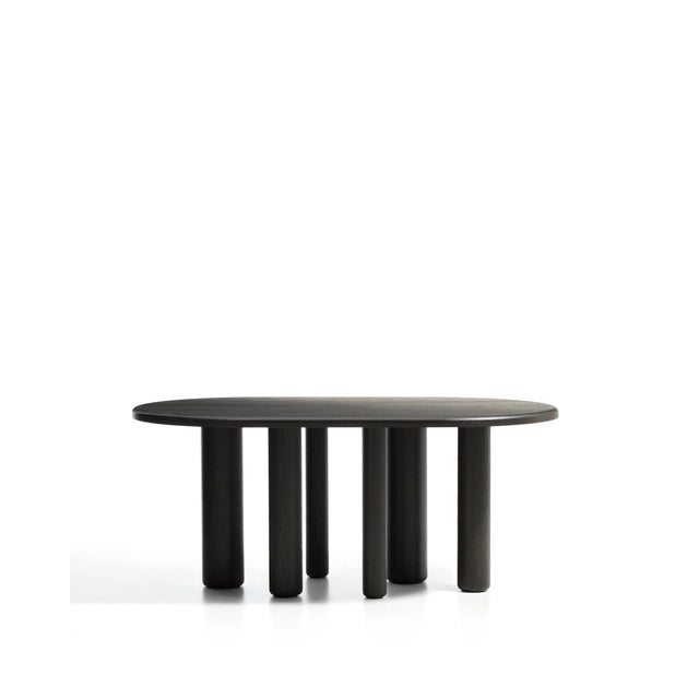 Mailen ovaler Tisch aus Eschenfurnier mit dunklem Finish Ø 180 x 105 cm von Kave Home – Bild 1