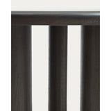 Mailen ovaler Tisch aus Eschenfurnier mit dunklem Finish Ø 180 x 105 cm von Kave Home – Bild 7