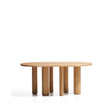 Mailen ovaler Tisch aus Eschenfurnier mit natürlichem Finish Ø 180 x 105 cm von Kave Home – Bild 1