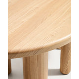 Mailen ovaler Tisch aus Eschenfurnier mit natürlichem Finish Ø 180 x 105 cm von Kave Home – Bild 4