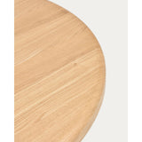 Mailen ovaler Tisch aus Eschenfurnier mit natürlichem Finish Ø 180 x 105 cm von Kave Home – Bild 5