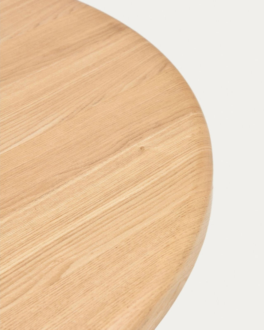 Mailen ovaler Tisch aus Eschenfurnier mit natürlichem Finish Ø 180 x 105 cm von Kave Home – Bild 5