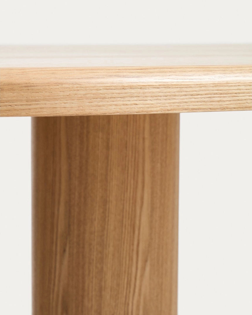 Mailen ovaler Tisch aus Eschenfurnier mit natürlichem Finish Ø 180 x 105 cm von Kave Home – Bild 6