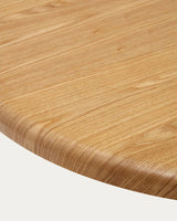 Mailen ovaler Tisch aus Eschenfurnier mit natürlichem Finish Ø 220 x 105 cm von Kave Home – Bild 7