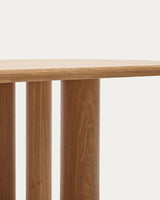 Mailen ovaler Tisch aus Eschenfurnier mit natürlichem Finish Ø 220 x 105 cm von Kave Home – Bild 8