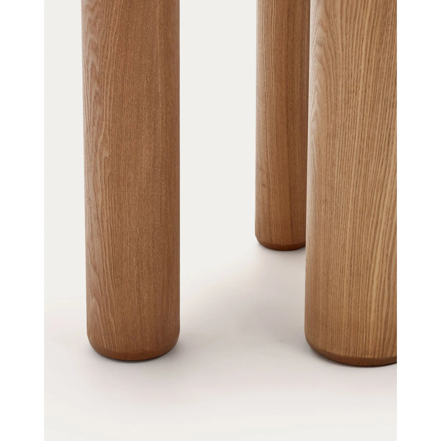 Mailen ovaler Tisch aus Eschenfurnier mit natürlichem Finish Ø 220 x 105 cm von Kave Home – Bild 9