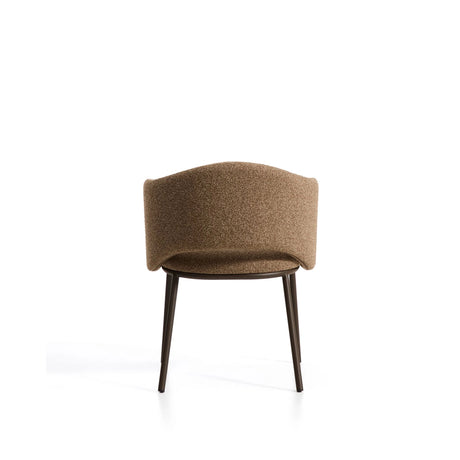 Maina Stuhl aus dicker Chenille und Stahlbeinen mit Beschichtung FSC Mix Credit von Kave Home – Bild 6