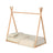 Maralis Tipi-Bett aus massiver Buche mit natürlichem Finish für Matratze von 70 x 140 cm von Kave Home – Bild 1