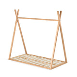 Maralis Tipi-Bett aus massiver Buche mit natürlichem Finish für Matratze von 70 x 140 cm von Kave Home – Bild 7