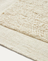 Marely weißer Wollteppich 160 x 230 cm von Kave Home – Bild 4