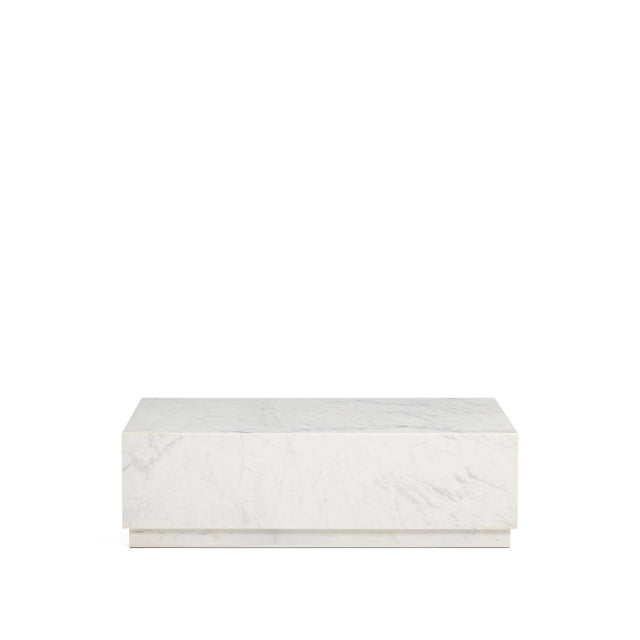 Marmortisch Sorein aus Marmor 100 x 50 cm von Kave Home – Bild 1