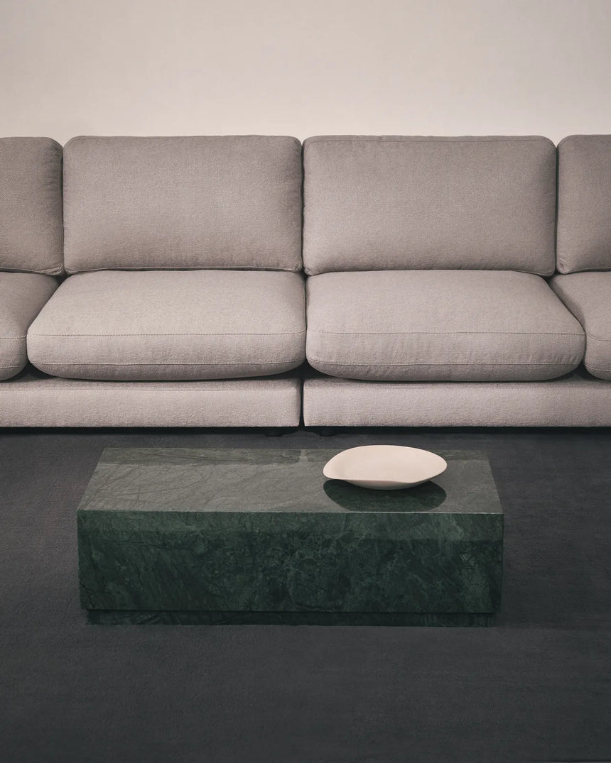 Marmortisch Sorein aus grünem Marmor 100 x 50 cm von Kave Home – Bild 2