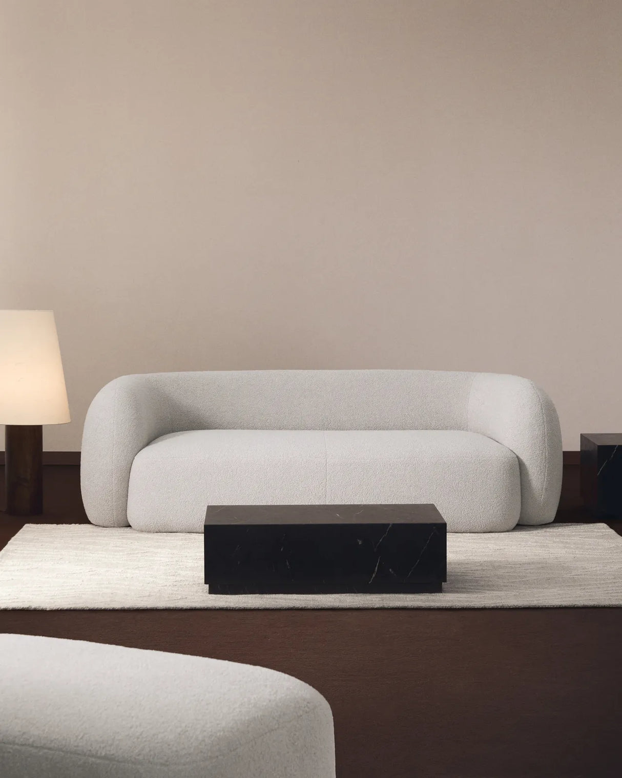 Marmortisch Sorein aus schwarzem Marmor 100 x 50 cm von Kave Home – Bild 3