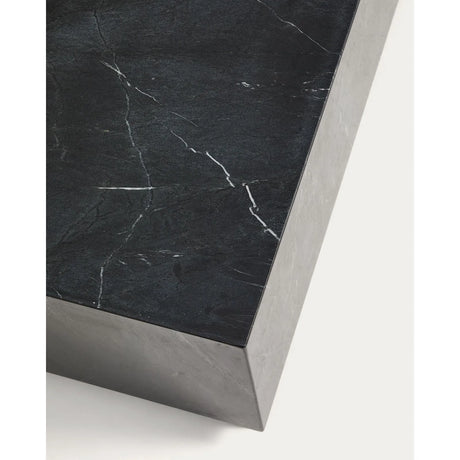 Marmortisch Sorein aus schwarzem Marmor 100 x 50 cm von Kave Home – Bild 6