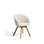 Marvin Drehstuhl mit Chenille und Beinen aus massiver Buche FSC 100% von Kave Home – Bild 1
