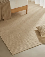 Mascarell Teppich aus Baumwolle und Polyester Weiß 200 x 300 cm von Kave Home – Bild 2
