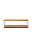 Maymai Couchtisch aus Eichenholz 140 x 65 cm von Kave Home – Bild 1