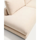 Modulares 3-Sitzer-Sofa Gala aus beigem Chenillegewebe, FSC Mix Credit, 240 cm von Kave Home – Bild 6