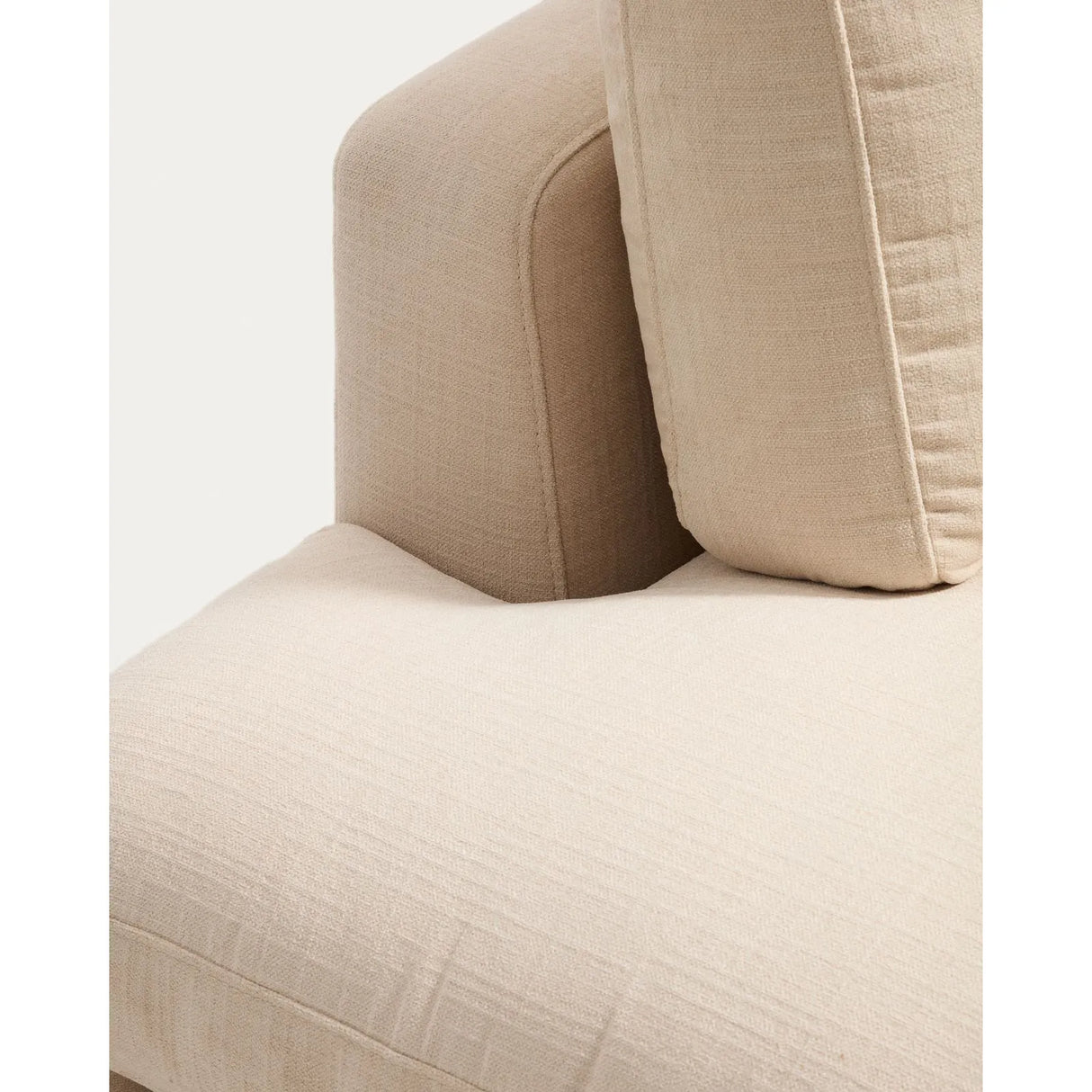 Modulares 3-Sitzer-Sofa Gala aus beigem Chenillegewebe, FSC Mix Credit, 240 cm von Kave Home – Bild 7