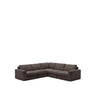 Modulares 5-Sitzer-Ecksofa Alea mit Bezug aus Chenille, 310 x 310 cm von Kave Home – Bild 1