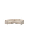 Modulares 5-Sitzer-Ecksofa Alea mit Bezug aus Chenille in Beige, 310 x 310 cm von Kave Home – Bild 1