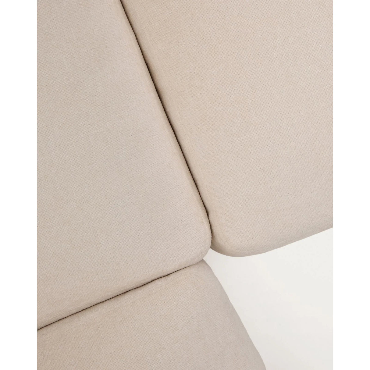Modulares 5-Sitzer-Ecksofa Alea mit Bezug aus Chenille in Beige, 310 x 310 cm von Kave Home – Bild 9