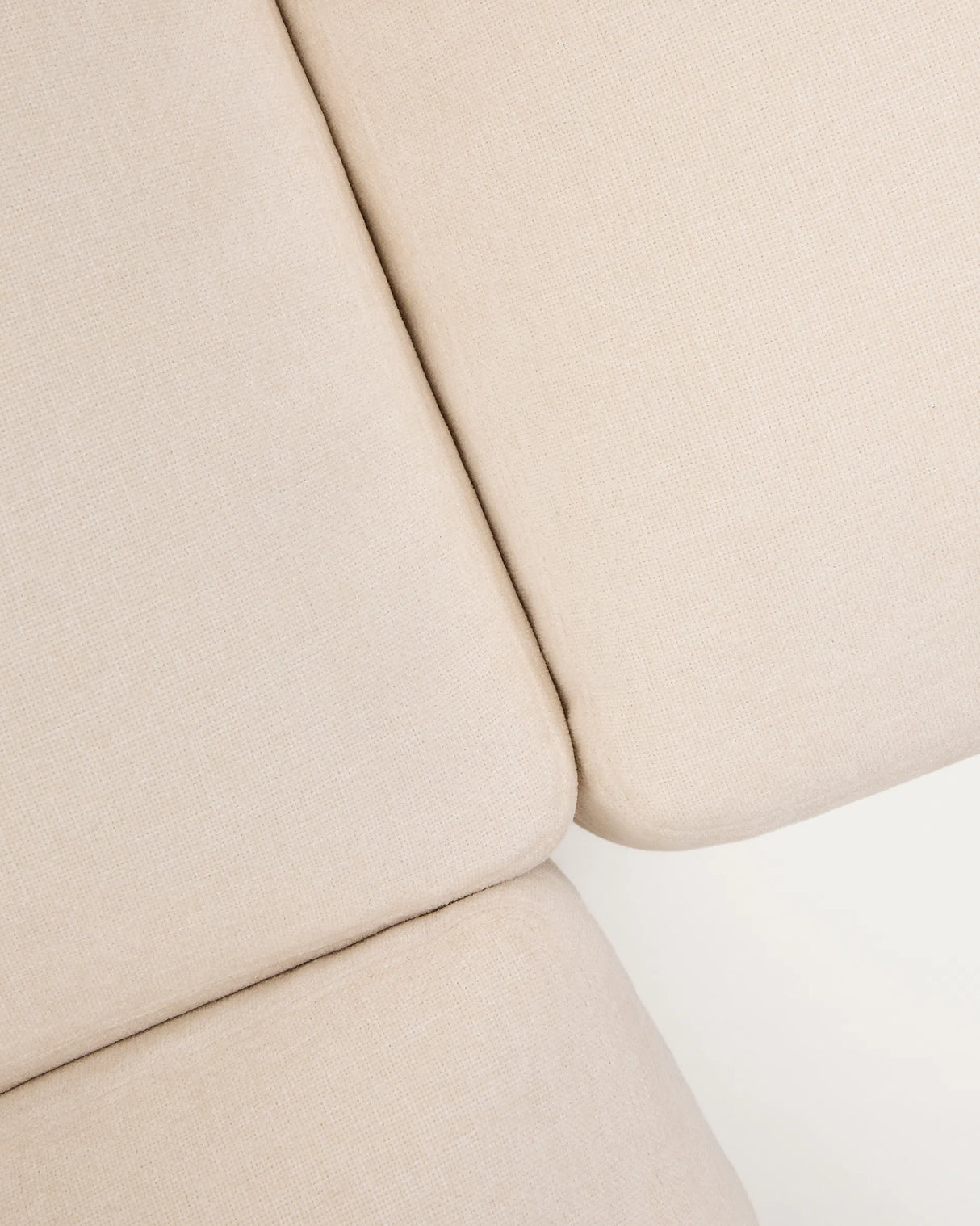 Modulares 5-Sitzer-Ecksofa Alea mit Bezug aus Chenille in Ecru, 310 x 310 cm von Kave Home – Produktbild 11