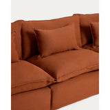 Modulares 6-Sitzer-Ecksofa Anarela mit abnehmbarem Bezug aus 100 % Leinen, 327 x 217 cm / 217 x 327 cm, FSC Mix Credit von Kave Home – Bild 6