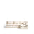 Modulares 6-Sitzer-Ecksofa Anarela mit abnehmbarem Bezug aus Leinen und Viskose in Beige, 327 x 217 cm / 217 x 327 cm, FSC Mix Credit von Kave Home – Bild 1