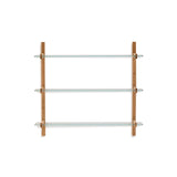 Modulares Regal Sitra 3 Regalbrettern aus Massivholz 110 cm FSC Mix Credit von Kave Home – Bild 4