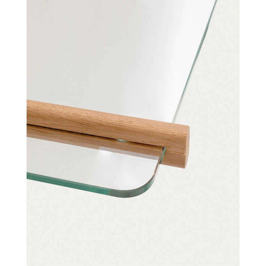 Modulares Regal Sitra 3 Regalbrettern aus Massivholz 110 cm FSC Mix Credit von Kave Home – Bild 9