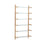 Modulares Regal Sitra 6 Regalbrettern aus Massivholz 110 cm FSC Mix Credit von Kave Home – Bild 1