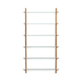 Modulares Regal Sitra 6 Regalbrettern aus Massivholz 110 cm FSC Mix Credit von Kave Home – Bild 4
