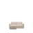 Modulares Sofa Alea für 3 Personen mit abnehmbarem Bezug aus Chenille mit Chaiselongue links in Beige, 220 cm von Kave Home – Bild 1