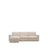 Modulares Sofa Alea für 4 Personen mit abnehmbarem Bezug aus Chenille mit Chaiselongue links in Beige, 310 cm von Kave Home – Bild 1