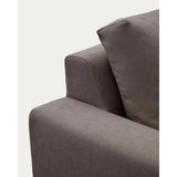 Modulares Sofa Alea für 4 Personen mit abnehmbarem Bezug aus Chenille mit Chaiselongue rechts, 310 cm von Kave Home – Bild 9