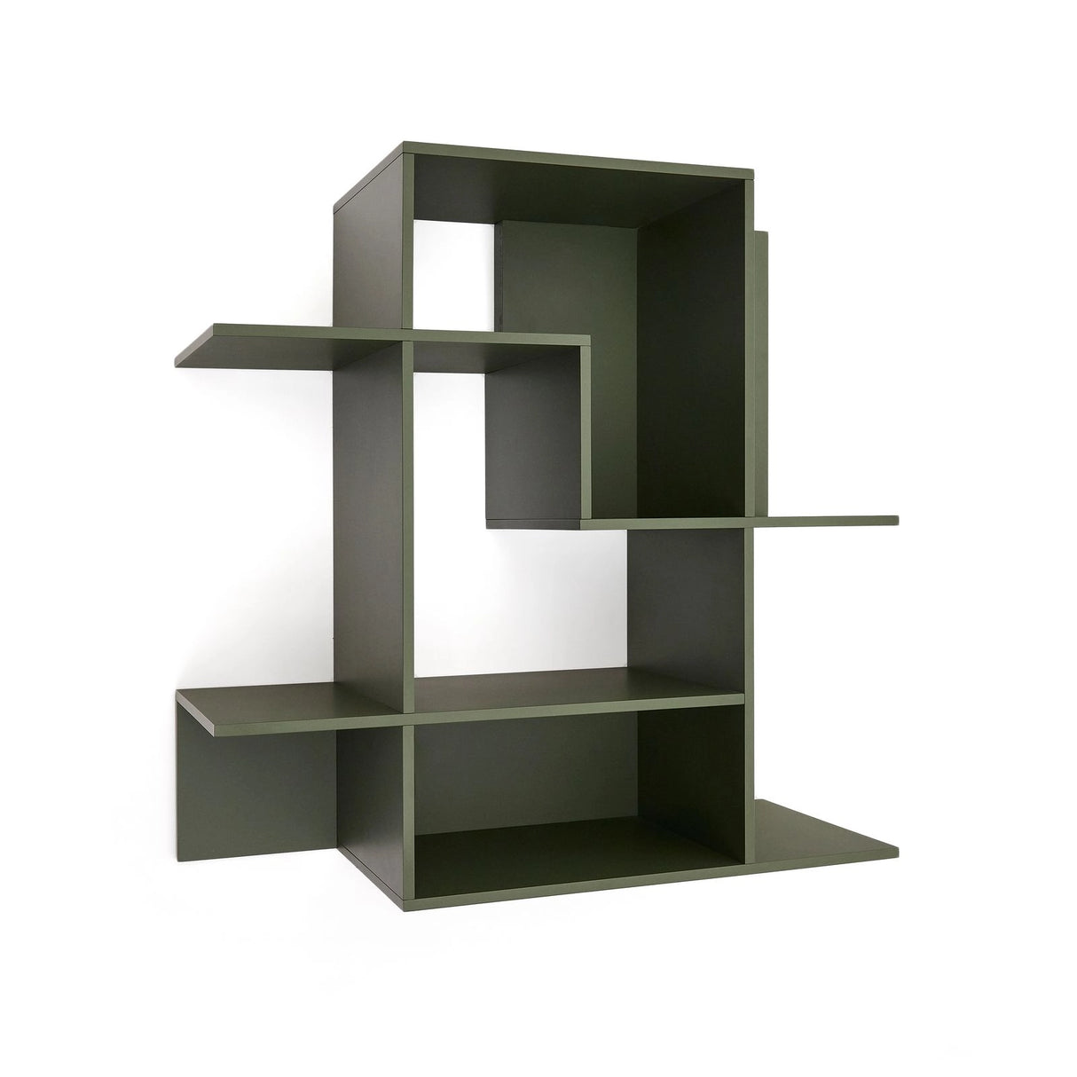 Modularregal Ina aus grün lackiertem MDF 80 x 80 cm FSC 100% von Kave Home – Bild 1