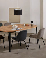 Montuiri runder Ausziehtisch Eichenfurnier Ø 120 (200) cm von Kave Home – Bild 2