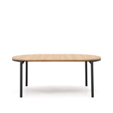 Montuiri runder Ausziehtisch Eichenfurnier Ø 120 (200) cm von Kave Home – Bild 8