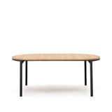 Montuiri runder Ausziehtisch Eichenfurnier Ø 120 (200) cm von Kave Home – Bild 9