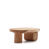 Mosi Couchtisch aus massivem Mungurholz Ø 90 x 60 cm von Kave Home – Bild 7