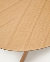 Naanim Tisch aus Eichenfurnier 180 x 110 cm von Kave Home – Produktbild 4