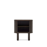 Nachttisch Mailen aus Eschenfurnier mit dunklem Finish 50 x 55 cm von Kave Home – Produktbild 12