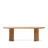 Nealy Tisch aus Eichenfurnier mit naturfarbenem Finish 240 x 100 cm  von Kave Home – Bild 6