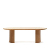 Nealy Tisch aus Eichenfurnier mit naturfarbenem Finish 240 x 100 cm  von Kave Home – Bild 6