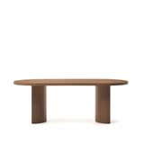 Nealy Tisch aus Nussbaumfurnier oder Eichenfurnier 200 x 100 cm von Kave Home – Bild 11