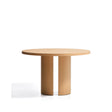 Nealy runder Tisch aus Eichenfurnier mit naturfarbenem Finish Ø 120 cm von Kave Home – Bild 1