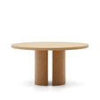 Nealy runder Tisch aus Eichenfurnier mit naturfarbenem Finish Ø 150 cm von Kave Home – Produktbild 10
