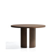 Nealy runder Tisch aus Nussbaumfurnier mit dunklem Finish Ø 120 cm von Kave Home – Bild 1